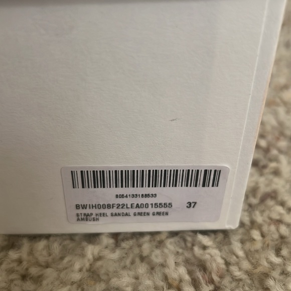 Ambush Strap Heel Sandal - Green - Picture 8 of 8